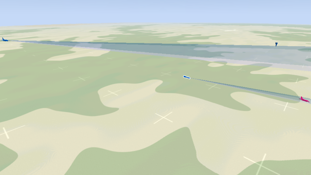Illustration of Co-development of a Bespoke Air-to-Air Weapon Simulation Environment project